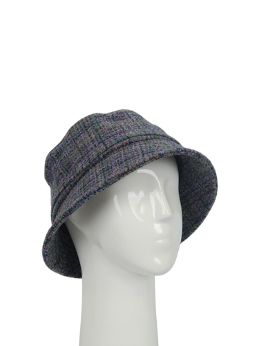 Harris Tweed Ladies Bucket Hat - Thistle (HH)
