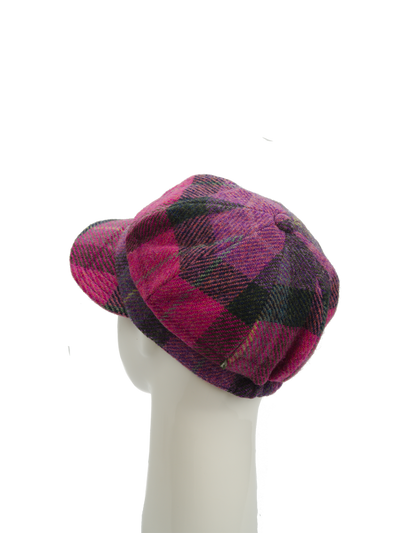 Harris Tweed Baker Boy Hat A0257 (HH)