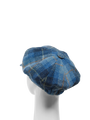 Harris Tweed Bakerboy Cap - Blue Pastel Check (GC)