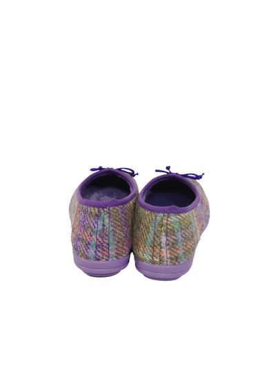 Harris Tweed Ballerina Pumps Multi Check