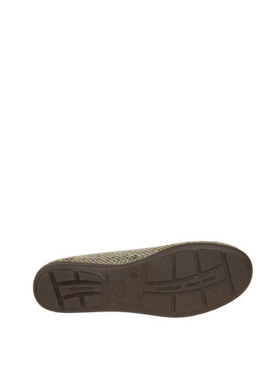 Harris Tweed Ballerina Pumps Pastel