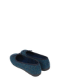 Harris Tweed Ballerina Pumps Teal