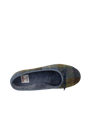 Harris Tweed Ballerina Pumps - Denim Sage