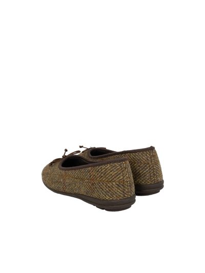 Harris Tweed Ballerina Pumps - HB67