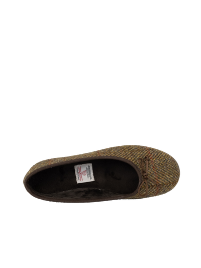 Harris Tweed Ballerina Pumps - HB67