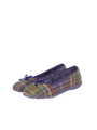 Harris Tweed Ballerina Pumps - Multi Check