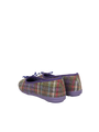 Harris Tweed Ballerina Pumps - Multi Check