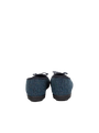 Harris Tweed Ballerina Pumps - Teal