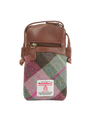 Harris Tweed Barvas Bag A0254 (C) (Brown Leather)