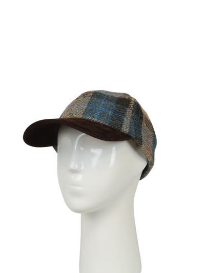 Harris Tweed Baseball Cap - A0162 (Suede) (HW)
