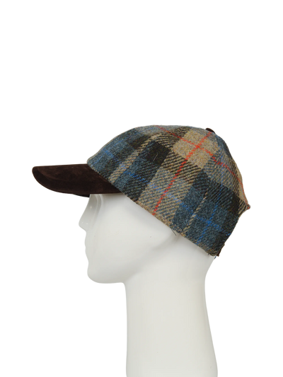 Harris Tweed Baseball Cap - A0162 (Suede) (HW)