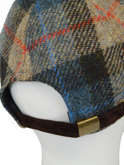 Harris Tweed Baseball Cap - A0162 (Suede) (HW)
