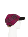 Harris Tweed Baseball Cap - A0225 (Suedette) (HW)