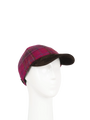 Harris Tweed Baseball Cap - A0225 (Suedette) (HW)