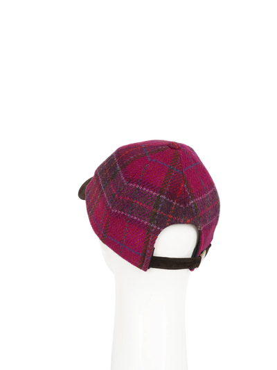 Harris Tweed Baseball Cap - A0225 (Suedette) (HW)