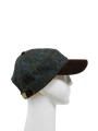Harris Tweed Baseball Cap - A0255 (Suedette) (HW)