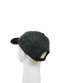 Harris Tweed Baseball Cap - A0255 (Suedette) (HW)