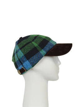 Harris Tweed Baseball Cap - A0261 (Suede) (HW)