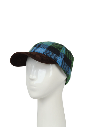 Harris Tweed Baseball Cap - A0261 (Suede) (HW)
