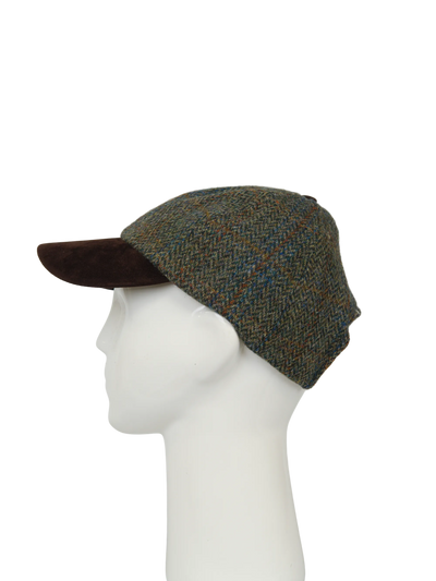 Harris Tweed Baseball Cap - HB161 (Suede) (HW)
