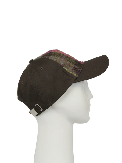 Harris Tweed Baseball Cap - Baseball Cap A0254 (COL137) (GA)