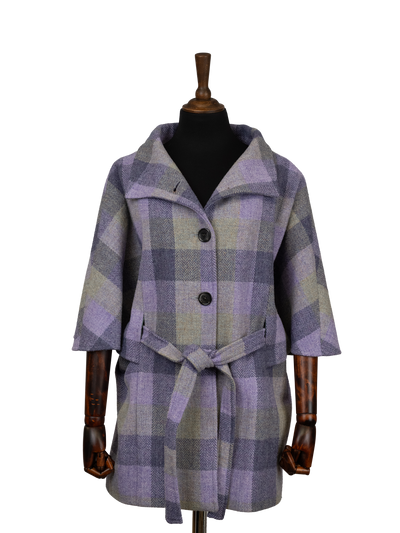 Harris Tweed Ladies Belted Cape - HB156