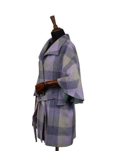 Harris Tweed Ladies Belted Cape - HB156