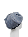 Harris Tweed Beret - 228 (Navy)
