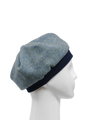 Harris Tweed Beret - 332 (Navy)