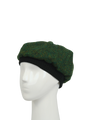 Harris Tweed Beret - 352 (Black)