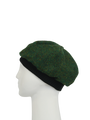 Harris Tweed Beret - 352 (Black)