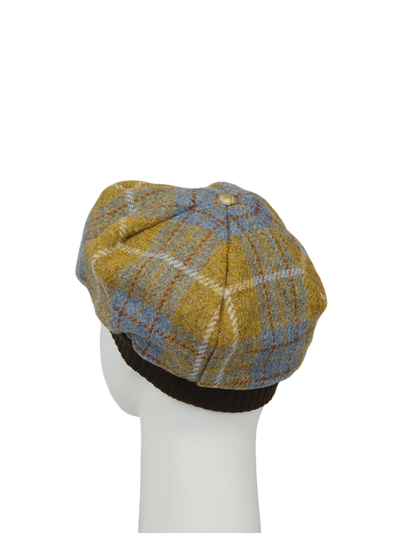 Harris Tweed Beret - A0102 (Brown)