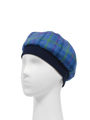Harris Tweed Beret - A0156 (Navy)