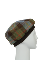 Harris Tweed Beret - A017 (Brown)