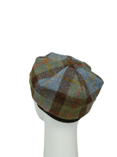 Harris Tweed Beret - A017 (Brown)