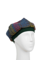 Harris Tweed Beret - A0195 (Green)