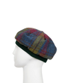 Harris Tweed Beret - A0195 (Green)
