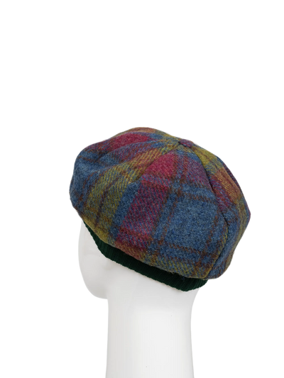 Harris Tweed Beret - A0195 (Green)