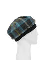Harris Tweed Beret - A0204 (Black)