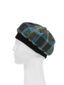 Harris Tweed Beret - A0204 (Black)