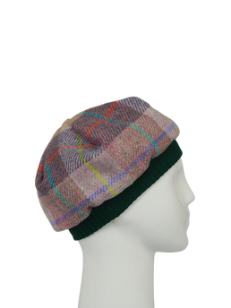 Harris Tweed Beret - A0224 (Green)