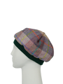 Harris Tweed Beret - A0224 (Green)
