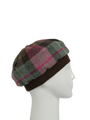 Harris Tweed Beret - A0254 (Brown)