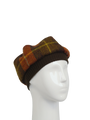 Harris Tweed Beret - A0258 (Brown)
