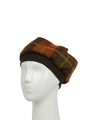 Harris Tweed Beret - A0258 (Brown)
