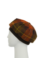 Harris Tweed Beret - A0258 (Brown)