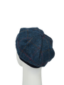 Harris Tweed Beret - A0260 (Navy)