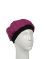 Harris Tweed Beret - HB130 (Black)
