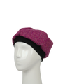 Harris Tweed Beret - HB130 (Black)