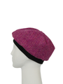 Harris Tweed Beret - HB130 (Black)